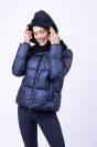 Manteau galaxy puffer bleu marine Imperial riding