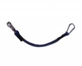 Longe d'attache 90 cm anti-panique - qhp - polyester
