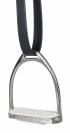 Etrier inox 12cm adulte - HKM - inox avec plancher blanc