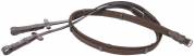 Rênes tissu avec arrêtoirs en cuir - Harry's horse