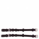 Montants de bridon cuir souple - BR - boucleries inox