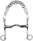 Mors de bride en inox - HKM - acier inoxydable
