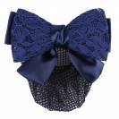 Résille chouchou noeud dentelle - QHP - accessoire élégant