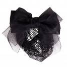 Résille cheveux simply - QHP - barrette avec nœuds