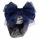 Résille cheveux simply - QHP - barrette avec nœuds