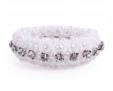 Chouchou diamond - QHP - Élastique avec perles et strass