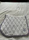 Tapis de selle Fouganza blanc