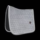 Tapis de selle Velvet Basic GRIS - Kentucky