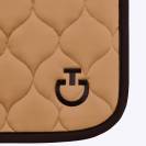 Tapis de selle New Circular Quilted Camel - CAVALLERIA TOSCANA