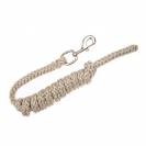 Longe avec mousqueton argenté Mattes