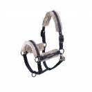 Licol Double Pin Girth Faux Fur PLATINUM 2024 - Eskadron