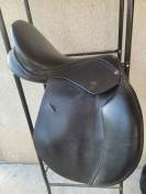 Selle cuir fouganza 17,5"