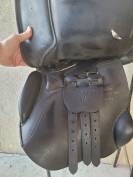 Selle cuir fouganza 17,5"