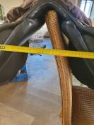 Selle cuir fouganza 17,5"