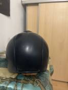 Casque kep bleu marine à grande visière 