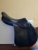Sella Pariani da salto, 17'' nera