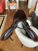 Selle Voltaire Design - Modèle Stuttgart-Chocolat