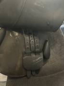 selle forestier Mixte noire 17,5P Ludo philipaert