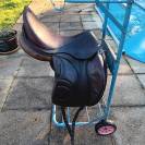 Selle Dressage Devoucoux  18 pouces