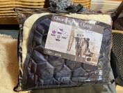 Couvre Reins Matelassé QHP Quarter Classy L Marine