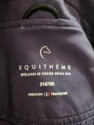 Veste de concours équithème bleu foncé 