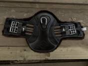 LeMieux - sangle bavette « mouton » cuir marron - 45cm