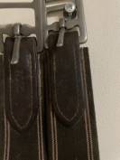 Sangle cuir marron 125 cm