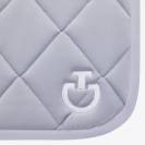 Tapis de selle diamond gris - Cavalleria toscana - respirant et facile d'entreti