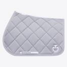 Tapis de selle diamond gris - Cavalleria toscana - respirant et facile d'entreti
