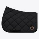 Tapis de selle diamond Noir - Cavalleria toscana - respirant