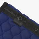 Tapis de selle circular bleu nuit - Cavalleria toscana - respirant