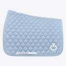 Tapis de selle circular bleu ciel - Cavalleria toscana - respirant