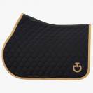 Tapis de selle Circular Noir - Cavalleria Toscana - Respirant