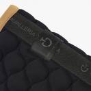 Tapis de selle Circular Noir - Cavalleria Toscana - Respirant
