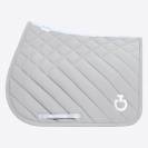 Tapis de selle Diamond et lines Gris - cavalleria toscana - respirant