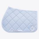 Tapis de selle Diamond quilted bleu ciel - Cavalleria toscana - respirant