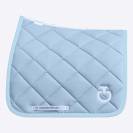 Tapis de selle Diamond quilted bleu ciel - Cavalleria toscana - respirant