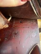 À VENDRE : Selle Childeric 17,5" (Année 2014)