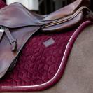 Tapis de Selle Mixte Kentucky Velvet – Bordeaux