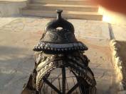 selle américaine de parade cuir métal argent décoratif 