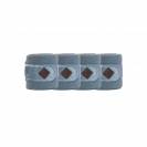 Bandes polaires velvet bleu ciel - Kentucky - 280 g/m²