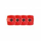 Bandes polaires Velvet Rouge - Kentucky - 280 g/m²