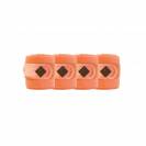 Bandes polaires velvet orange - Kentucky - 280 g/m²