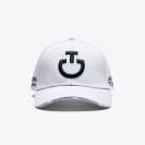Casquette brodée Gris clair logo noir - Cavalleria Toscana