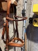 Filet taille cheval en cuir