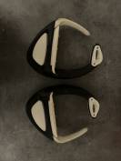 étriers ellipse air pro compositi blancs 