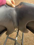 Selle de dressage Aulion 18 pouces neuve