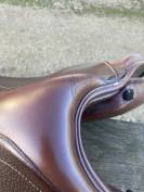Selle Roméo 17,5 marron