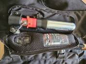 Airbag Hit-air Taille M noir en parfait &eacute;tat + cartouch