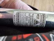 Airbag Hit-air Taille M noir en parfait &eacute;tat + cartouch